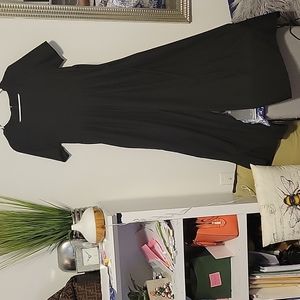 Black wide leg jumpsuit